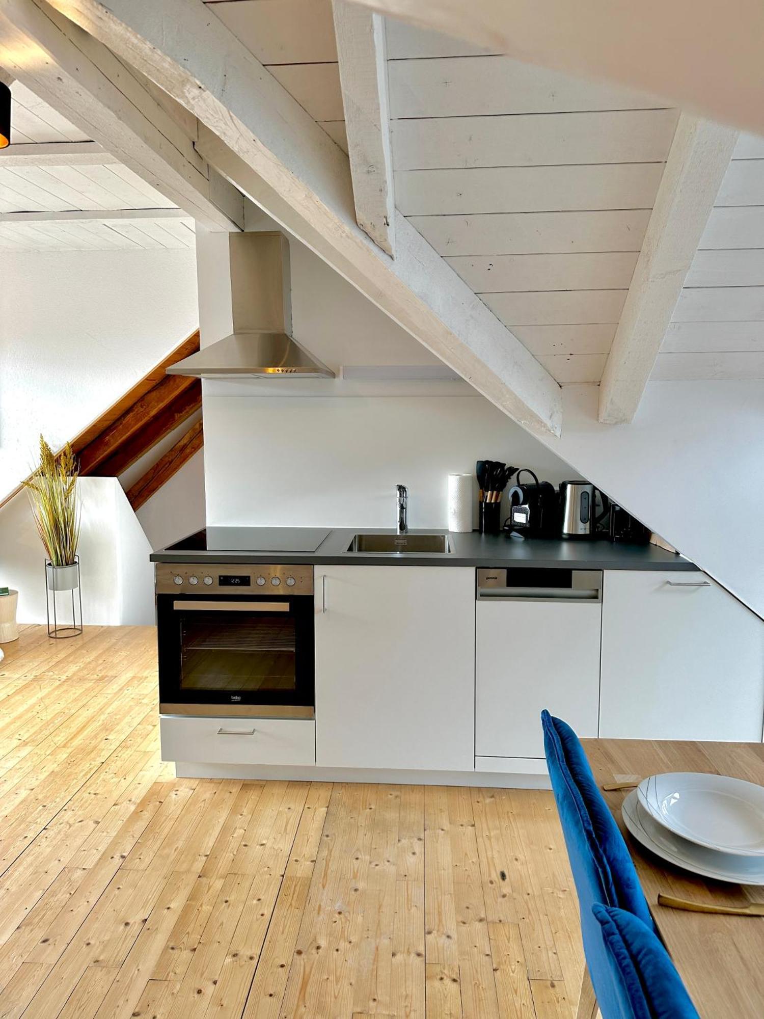 Zentrale Wohnung Mit Dachterasse Bregenz Exterior photo